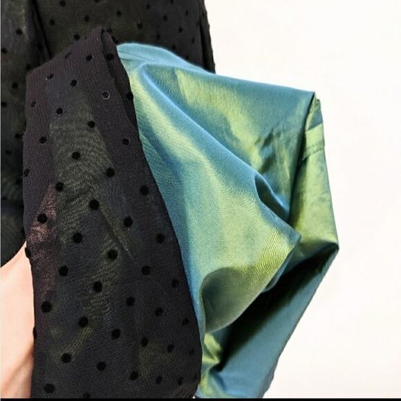 Charles Nolan Mesh Polka Dot Skirt - Picture 5 of 7